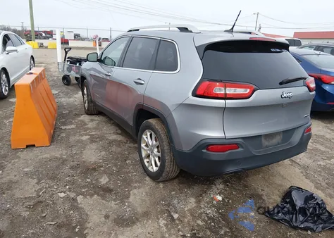 2014 Jeep Cherokee Latitude z USA, uszkodzony, nr VIN 1C4PJLCB3EW313557